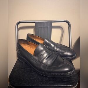 Allen Edmonds Black Leather Penny Loafers Men’s 10D Slip On Shoes